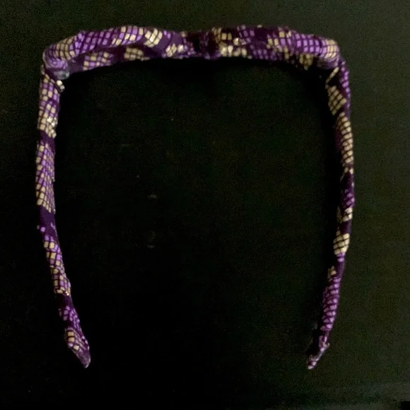 Purple One Size Fabric Covered Lenseless Frame - Picture 3 of 5